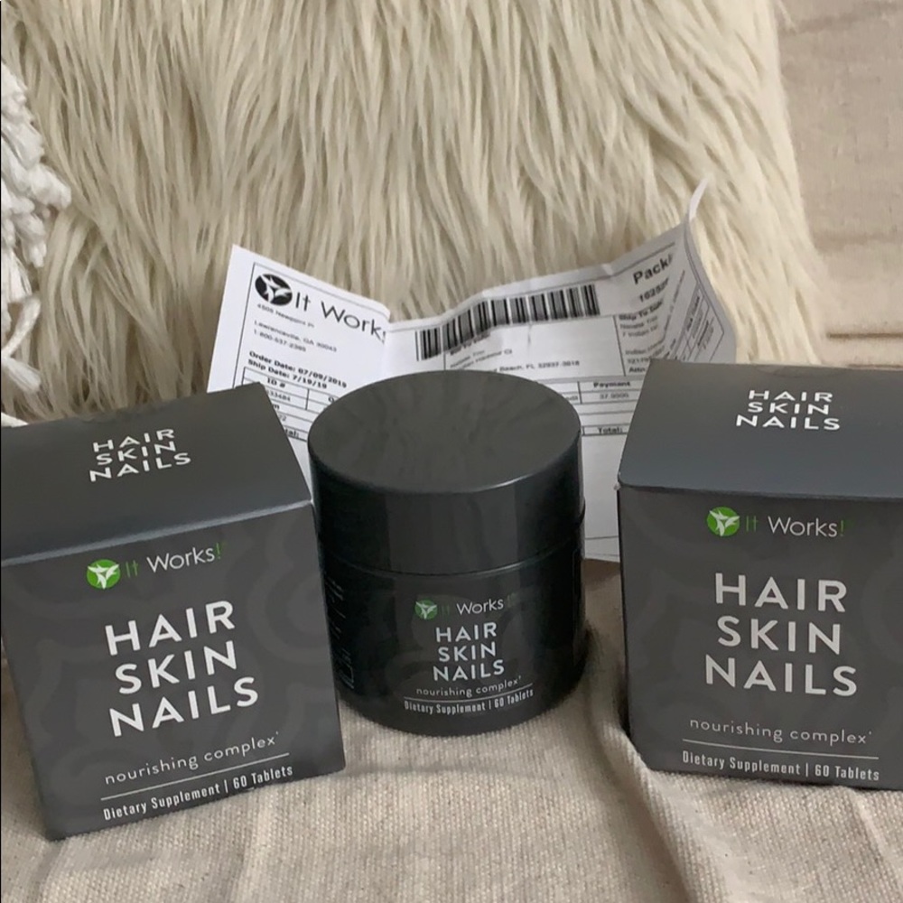 3 months supply of hair skin and nail supplement